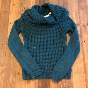 Anthropologie Angel of the North cowl neck sweater